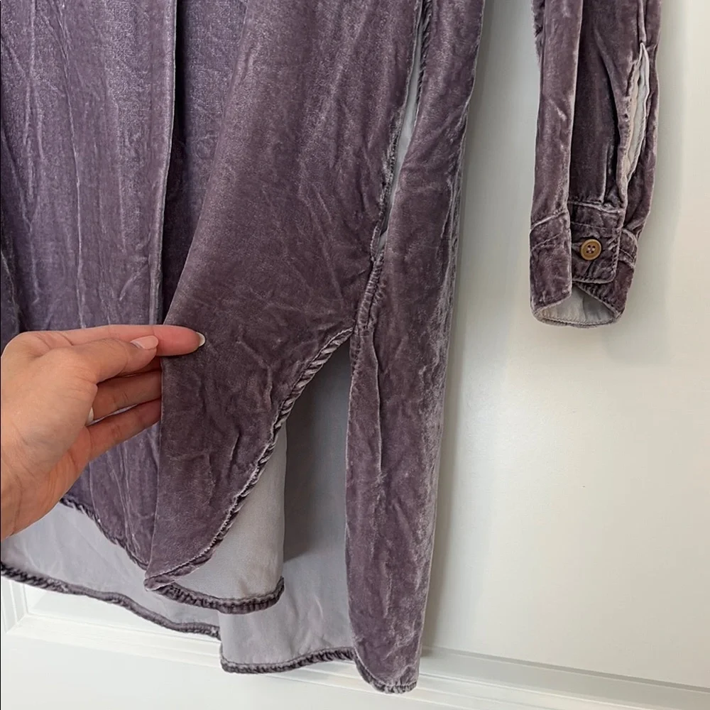 Free People Women's velvet tunic - Picture 2 of 4